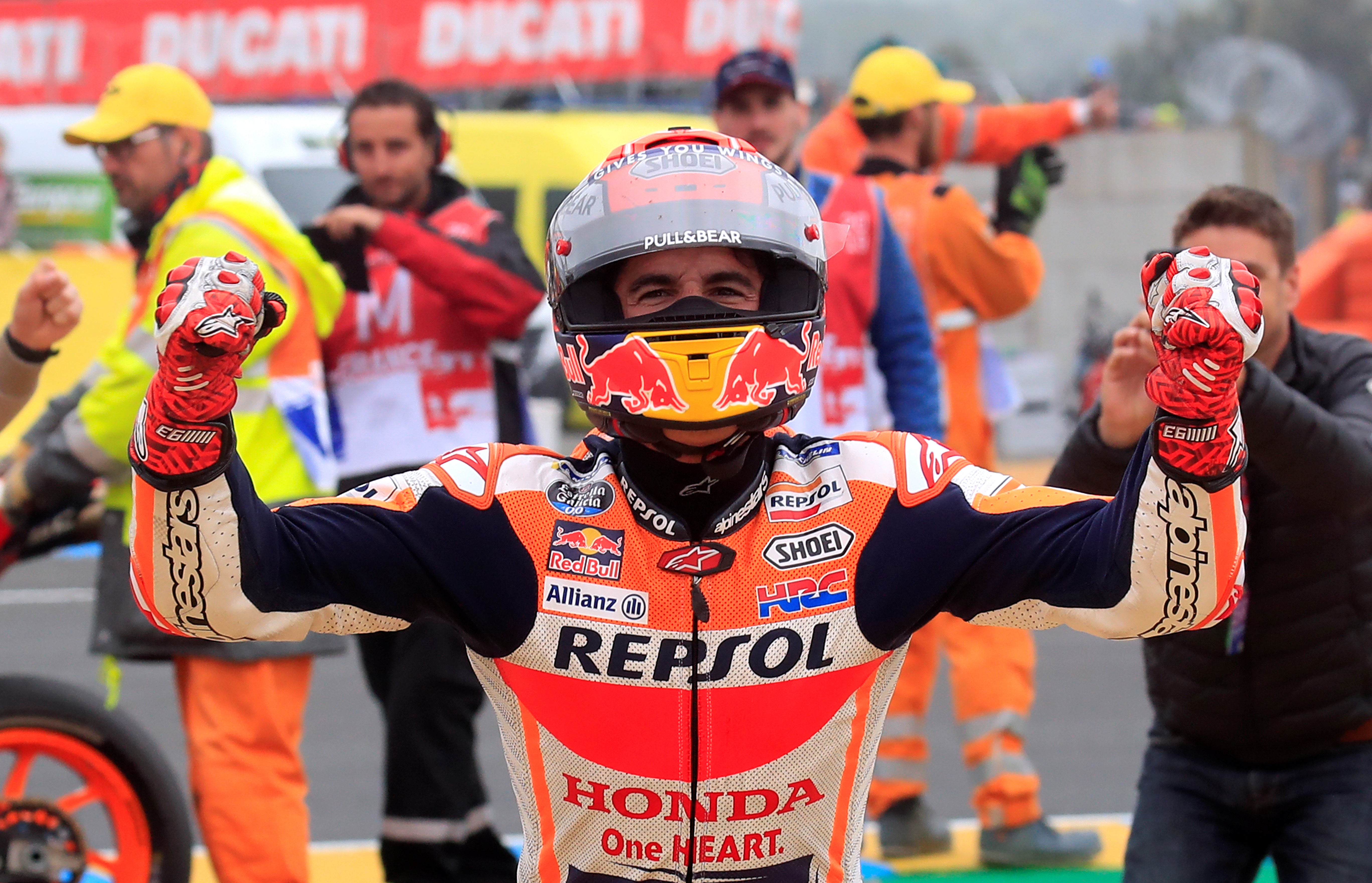 Marc Márquez se exhibe en el GP de Francia y es más líder del Mundial de MotoGP Marc Márquez se exhibe en el GP de Francia y es más líder del Mundial de MotoGP