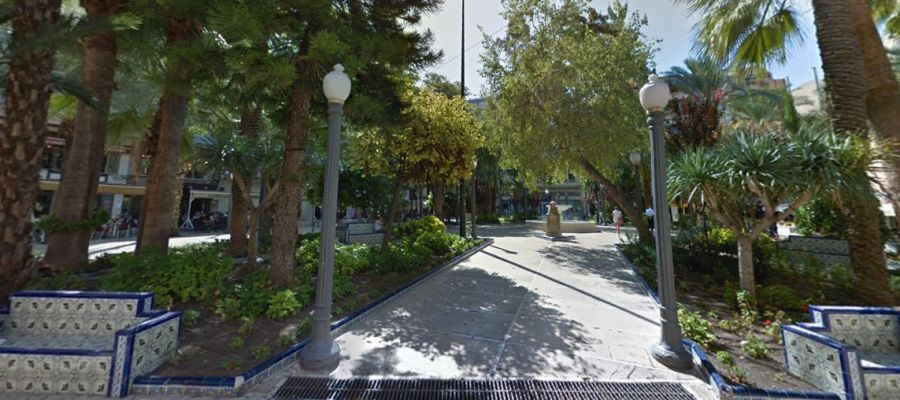 La Glorieta de Elche, espacio en el que Contigo propone ubicar el monumento en honor a la afición del Elche CF. La Glorieta de Elche, espacio en el que Contigo propone ubicar el monumento en honor a la afición del Elche CF.