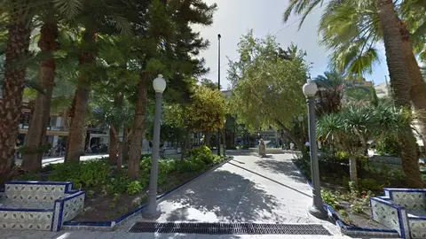 La Glorieta de Elche, espacio en el que Contigo propone ubicar el monumento en honor a la afición del Elche CF. La Glorieta de Elche, espacio en el que Contigo propone ubicar el monumento en honor a la afición del Elche CF.