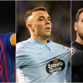 Messi, Aspas y Oblak