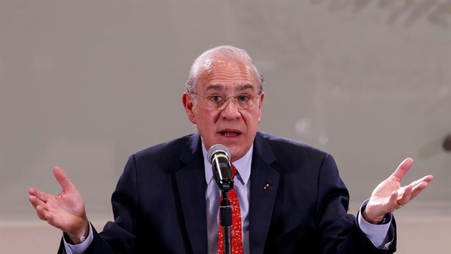 El secretario general de la Organizaci&oacute;n para la Cooperaci&oacute;n y el Desarrollo Econ&oacute;micos (OCDE), Jos&eacute; &Aacute;ngel Gurr&iacute;a