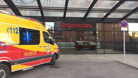 Urgencias del hospital Cl&iacute;nico