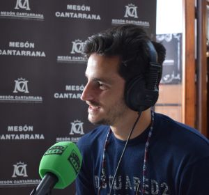 Juankar, jugador del Málaga CF en el Cantarrana Juankar, jugador del Málaga CF en el Cantarrana