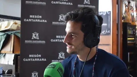 Juankar, jugador del Málaga CF en el Cantarrana Juankar, jugador del Málaga CF en el Cantarrana