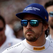 Fernando Alonso, en el trazado de Indianápolis Fernando Alonso, en el trazado de Indianápolis