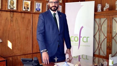 Francisco José Izquierdo, presidente del Colegio de Farmacéuticos de Ciudad Real