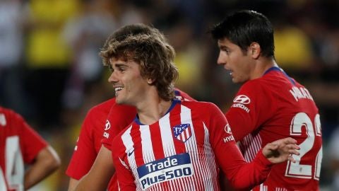 Griezmann celebra su &uacute;ltimo gol con el Atl&eacute;tico de Madrid