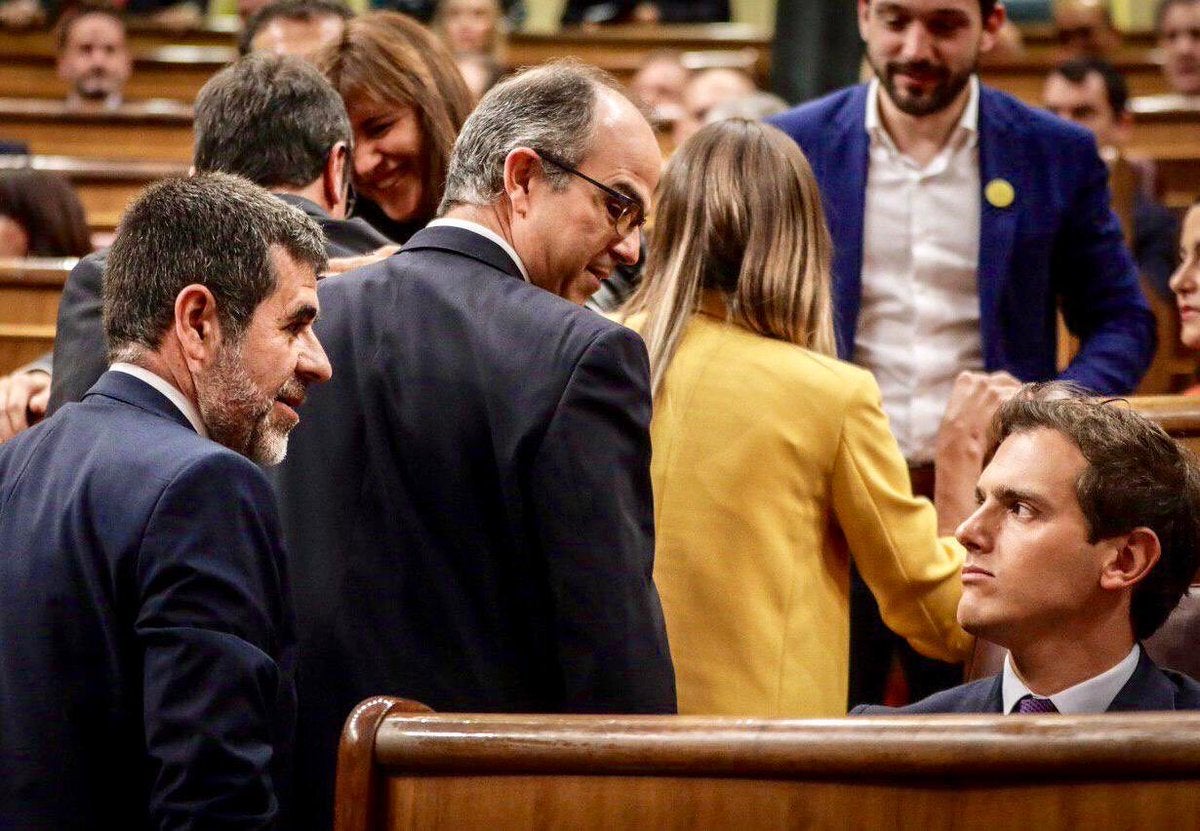 Personas Físicas: Las miradas de Rivera a los presos independentistas Personas Físicas: Las miradas de Rivera a los presos independentistas