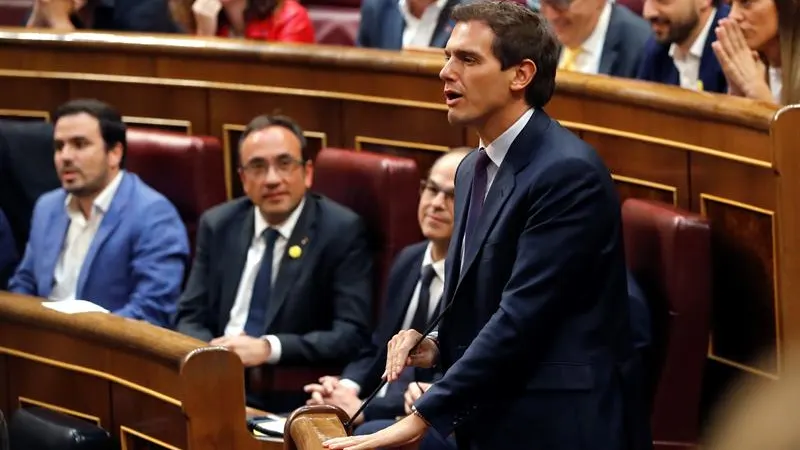 El líder de Ciudadanos, Albert Rivera El líder de Ciudadanos, Albert Rivera