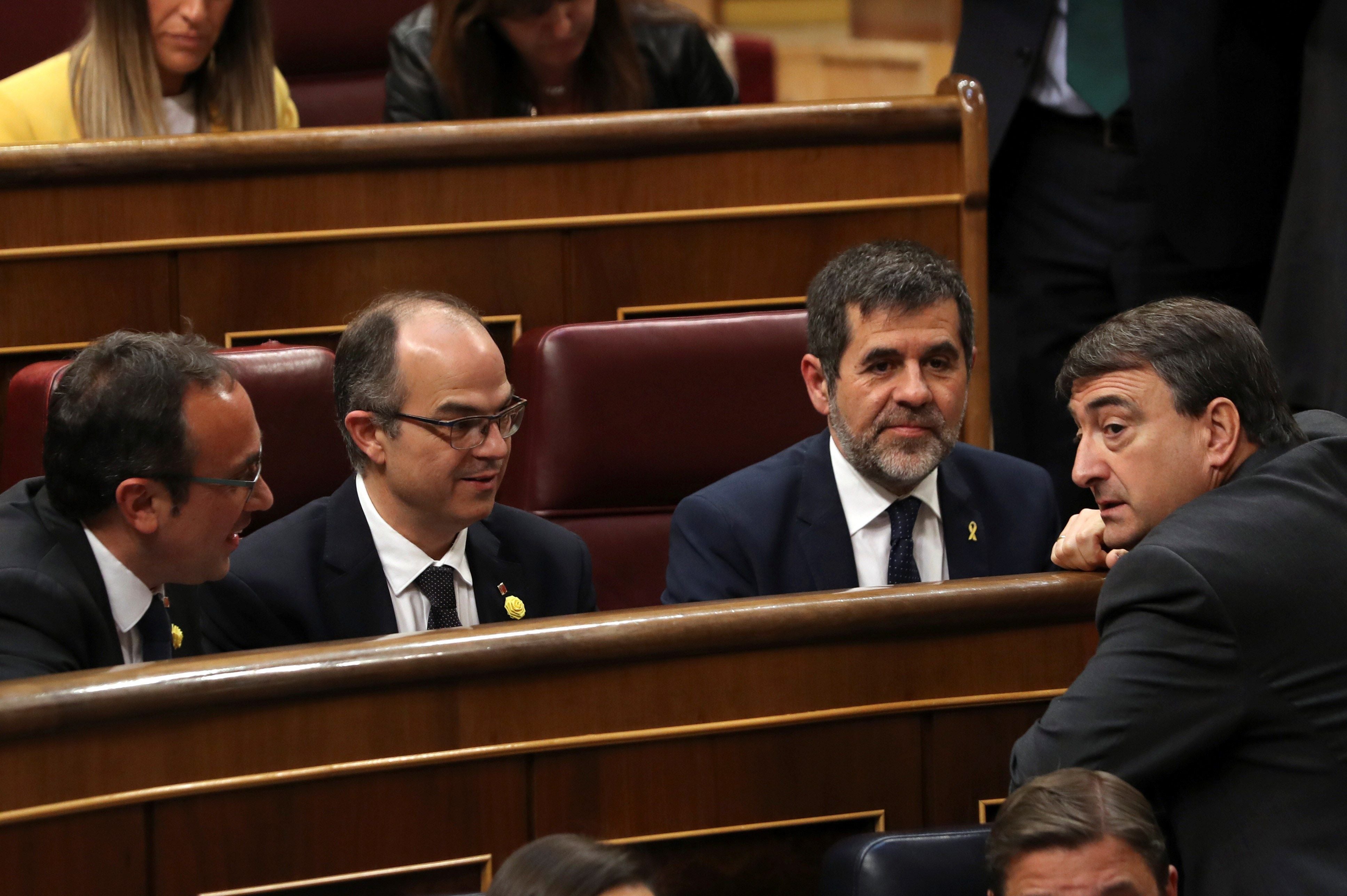 Jordi Sànchez pide al Tribunal Supremo salir de prisión para la ronda de consultas con el Rey Jordi Sànchez pide al Tribunal Supremo salir de prisión para la ronda de consultas con el Rey
