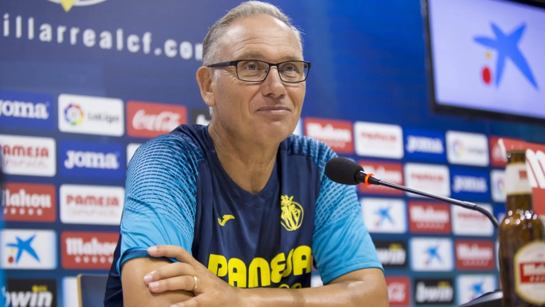 Miguel Álvarez, entrenador del Villarreal B