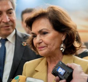 La vicesecretaria del Gobierno en funciones, Carmen Calvo La vicesecretaria del Gobierno en funciones, Carmen Calvo