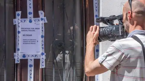 Vivienda en el Arenal de Palma donde fue hallado el cuerpo de la víctima Vivienda en el Arenal de Palma donde fue hallado el cuerpo de la víctima