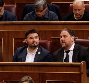 Junqueras y Rufián, en el Congreso Junqueras y Rufián, en el Congreso