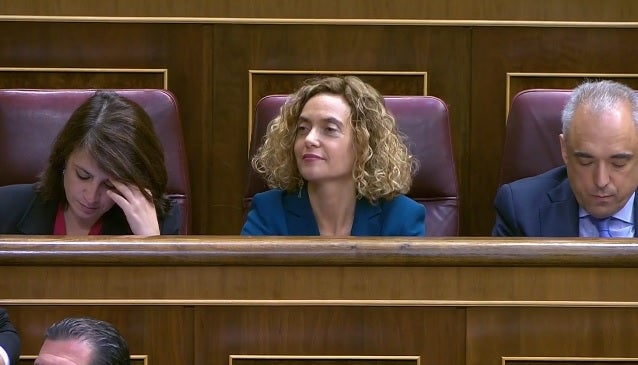 Así ha anunciado el presidente de la Mesa de Edad el nombramiento de Meritxell Batet como presidenta del Congreso Así ha anunciado el presidente de la Mesa de Edad el nombramiento de Meritxell Batet como presidenta del Congreso