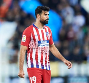 Diego Costa, durante un partido con el Atlético de Madrid Diego Costa, durante un partido con el Atlético de Madrid