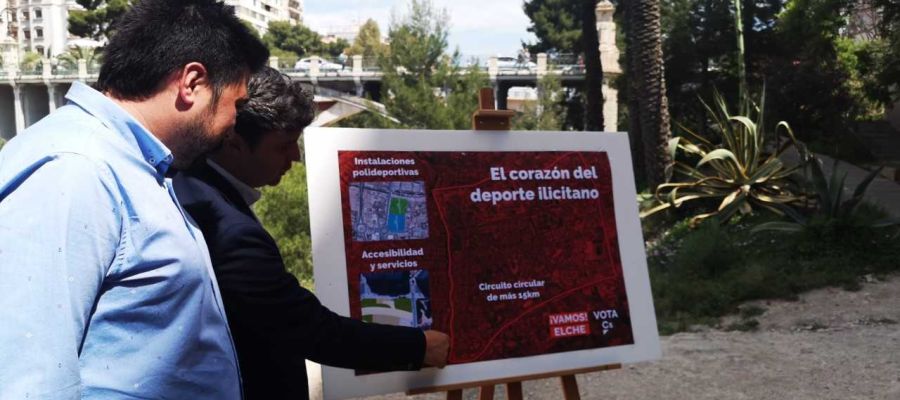Presentación dle proyecto en la ladera del río de Ciudadanos Elche. Presentación dle proyecto en la ladera del río de Ciudadanos Elche.