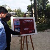 Presentación dle proyecto en la ladera del río de Ciudadanos Elche.