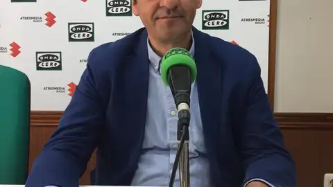 José Manuel Caballero, durante la entrevista en Onda Cero Ciudad Real José Manuel Caballero, durante la entrevista en Onda Cero Ciudad Real