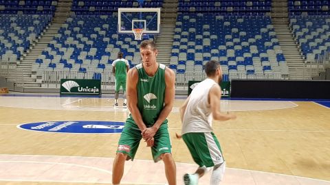 Rub&eacute;n Guerrero, jugador de Unicaja