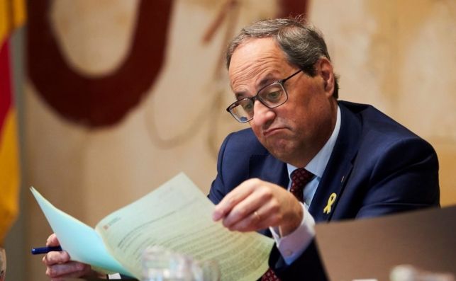 Torra garantiza al empresariado que las compañías que se marcharon por el procés "volverán" a Cataluña Torra garantiza al empresariado que las compañías que se marcharon por el procés "volverán" a Cataluña