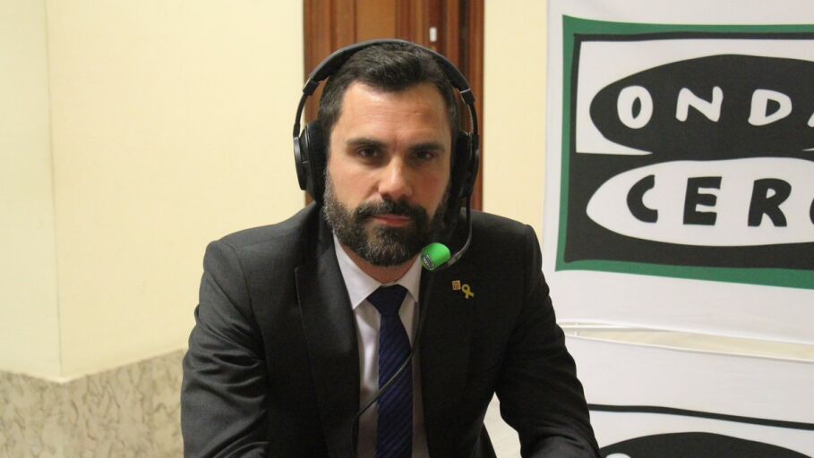 El presidente del Parlament catal&aacute;n, Roger Torrent, en Onda Cero