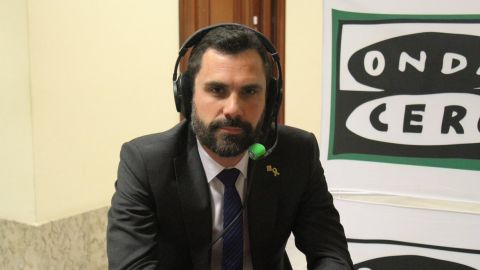 El presidente del Parlament catal&aacute;n, Roger Torrent, en Onda Cero