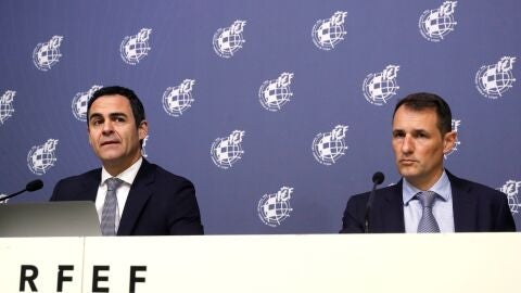 Velasco Carballo y Clos G&oacute;mez, ante los medios