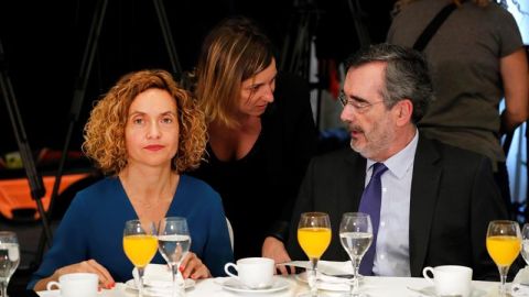 La presidenta del Congreso, Meritxell Batet, y el presidente del Senado, Manuel Cruz La presidenta del Congreso, Meritxell Batet, y el presidente del Senado, Manuel Cruz