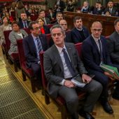 Los líderes independentistas en el juicio del 'procés' celebrado en el Tribunal Supremo.