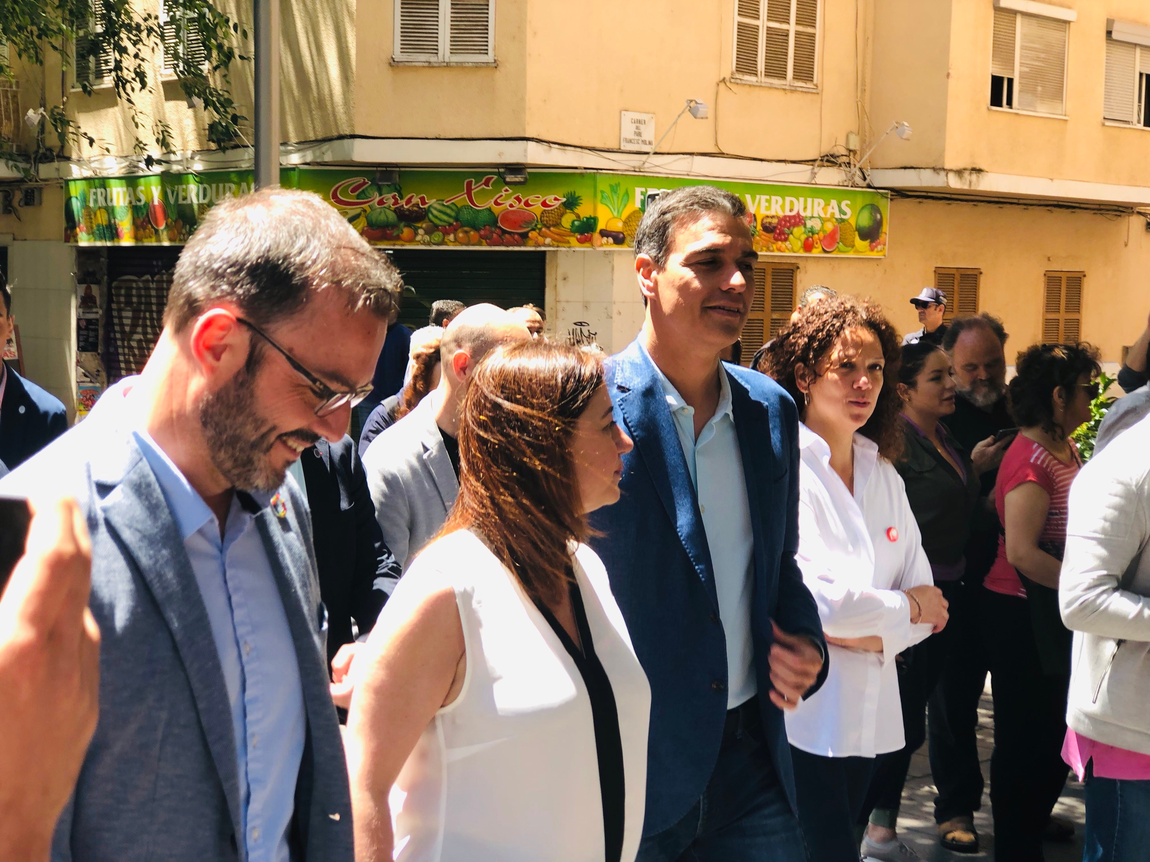 Sánchez pide "avance rotundo" del PSOE en Baleares el 26 M y que todos voten Sánchez pide "avance rotundo" del PSOE en Baleares el 26 M y que todos voten