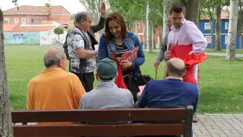 PSOE visita barrio del Cristo Miriam Andrés propone la creación de una gran carrera monumental
