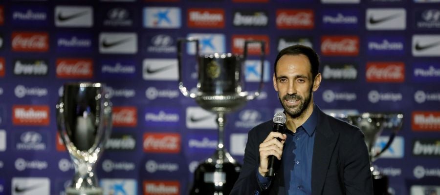 Juanfran se despide del Atleti Juanfran se despide del Atleti