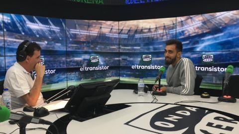 El delantero del Espanyol, Borja Iglesias. 