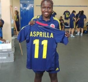 Leidy Asprilla, en una imagen de archivo Leidy Asprilla, en una imagen de archivo