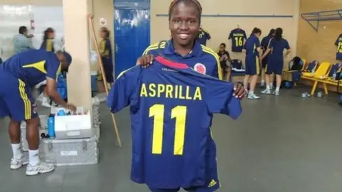 Leidy Asprilla, en una imagen de archivo Leidy Asprilla, en una imagen de archivo