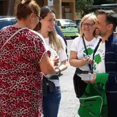 Cristina Martínez y Fernando Durá, de Ilicitanos por Elche. Cristina Martínez y Fernando Durá, de Ilicitanos por Elche.