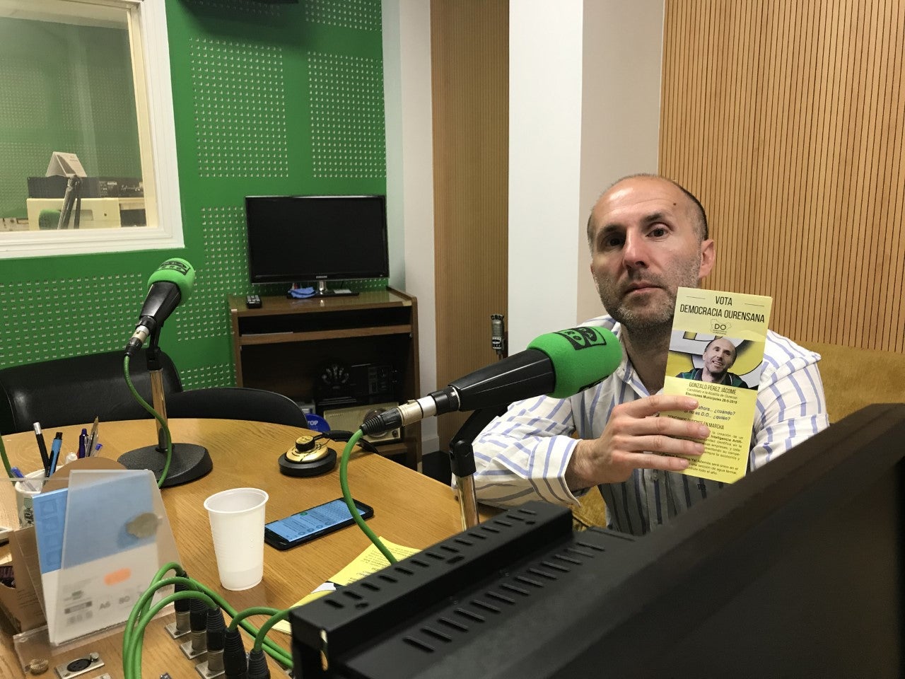 Jácome aspira a ser o Alcalde de Ourense Jácome aspira a ser o Alcalde de Ourense