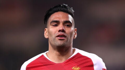 Falcao durante un partido con el M&oacute;naco