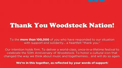 Festival Woodstock Festival Woodstock