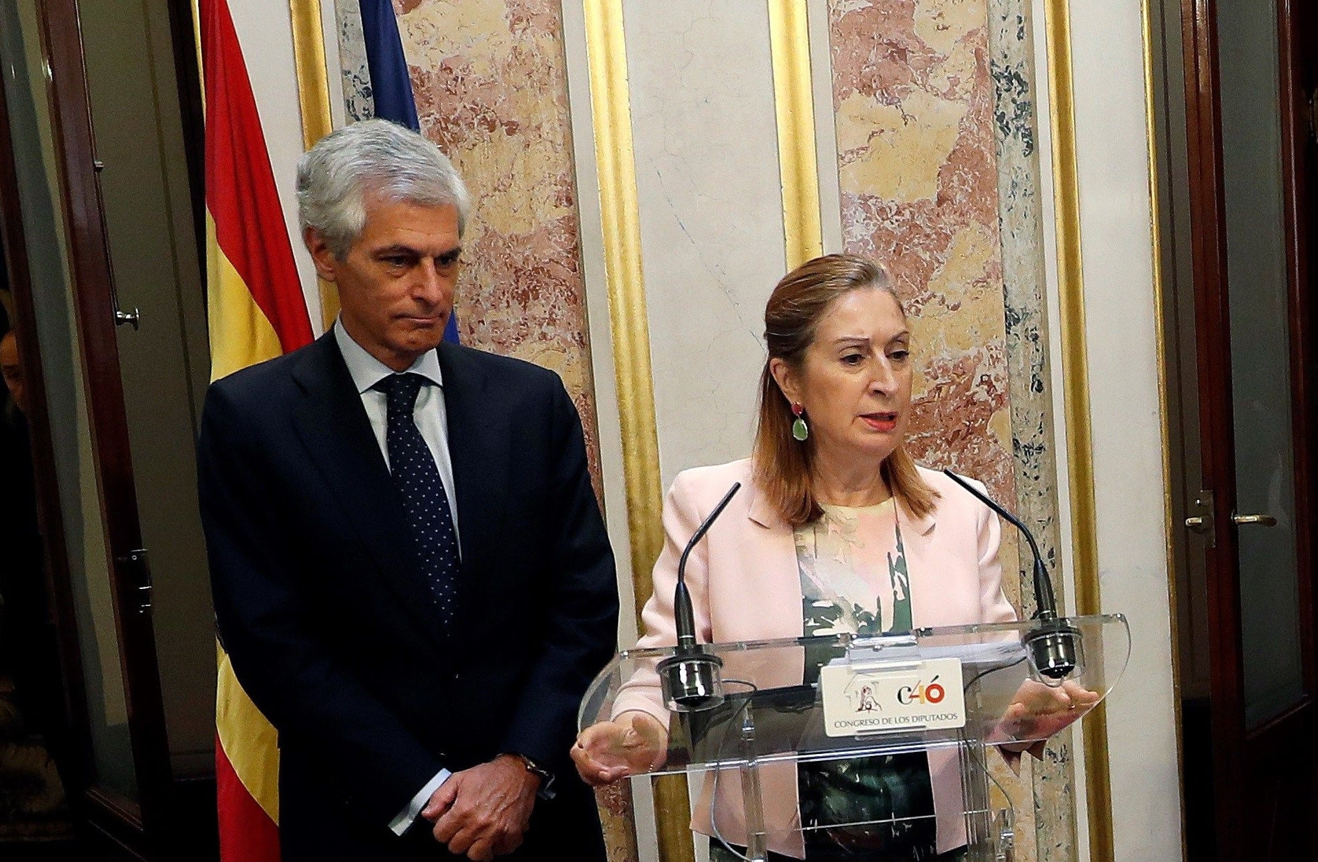 Ana Pastor se felicita por la suspensión de los diputados presos pero lamenta que se hayan "perdido" 48 horas Ana Pastor se felicita por la suspensión de los diputados presos pero lamenta que se hayan "perdido" 48 horas