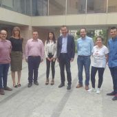 Integrantes de la candidatura del PSOE de Elche a las elecciones municipales.