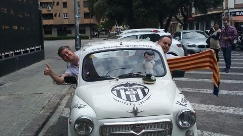 A la Copa del Rey en un seat 600