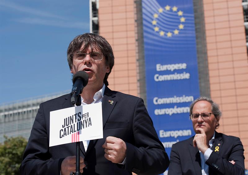 Torra se reúne con Puigdemont para abordar los escenarios políticos Torra se reúne con Puigdemont para abordar los escenarios políticos