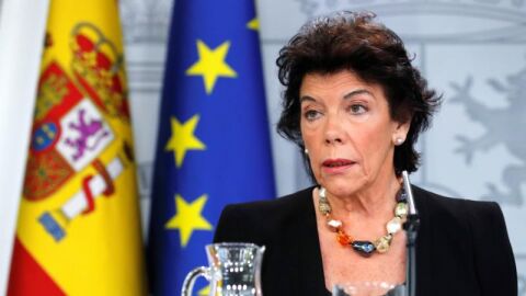 La ministra portavoz, Isabel Cela&aacute;