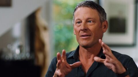 El exciclista Lance Armstrong, en la entrevista en la cadena NBCSN