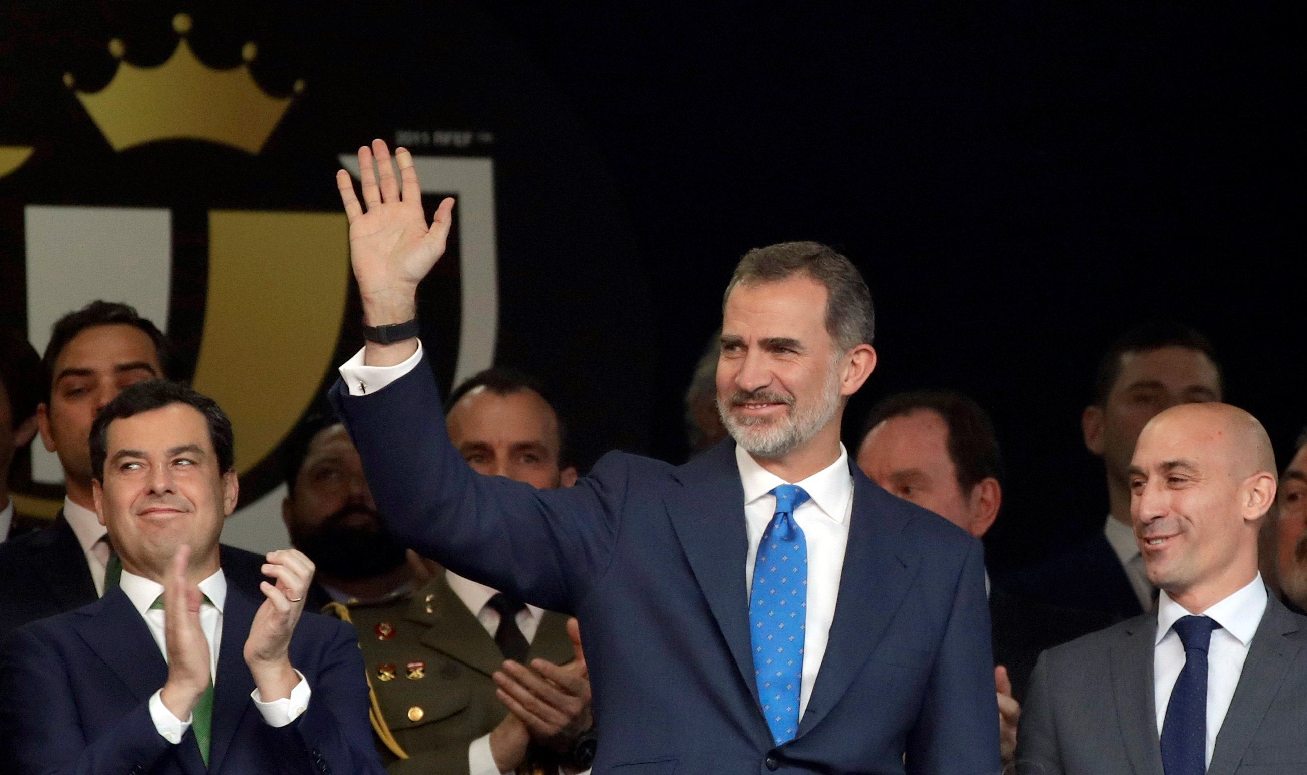 S.M. Felipe VI recibe en audiencia al Valencia en Mestalla S.M. Felipe VI recibe en audiencia al Valencia en Mestalla