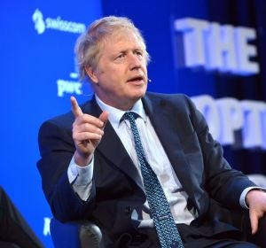 El conservador Boris Johnson, exalcalde de Londres El conservador Boris Johnson, exalcalde de Londres