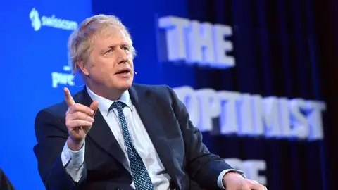 El conservador Boris Johnson, exalcalde de Londres El conservador Boris Johnson, exalcalde de Londres