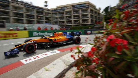 Carlos Sainz, en el McLaren